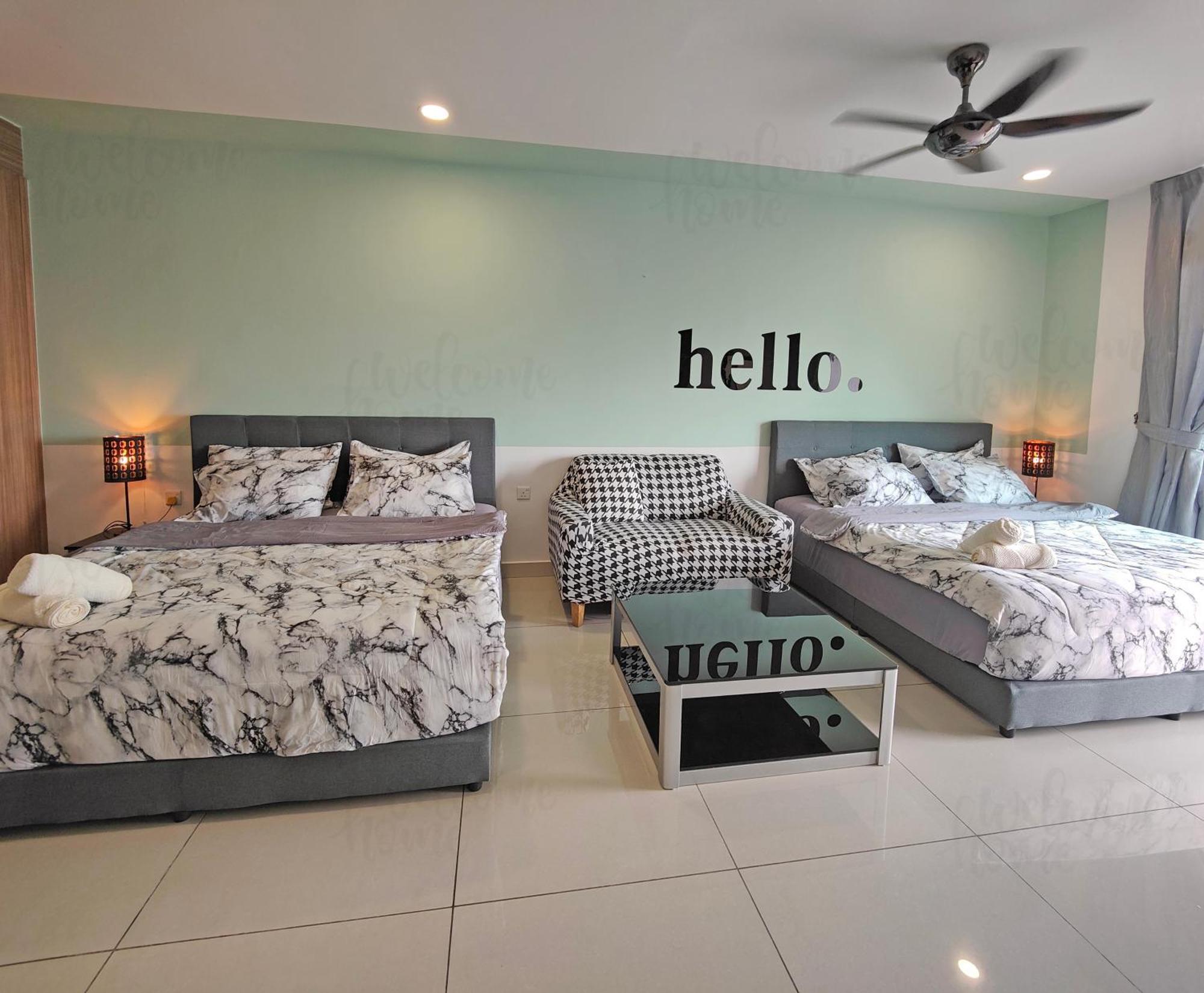 D'Esplanande Residence Homestay By Welcome Home Johor Bahru Oda fotoğraf